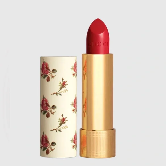 GUCCI ROUGE À LÈVRES VOILE LIPSTICK - GOLDIE RED - Picture 1 of 5